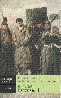 Livrenpoche : Le dernier jour d'un condamné / J'accuse... ! - Emile Zola, Victor Hugo - Livre