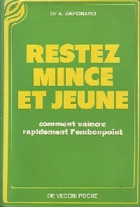 Livrenpoche : Restez mince et jeune - Docteur Aldo Saponaro - Livre