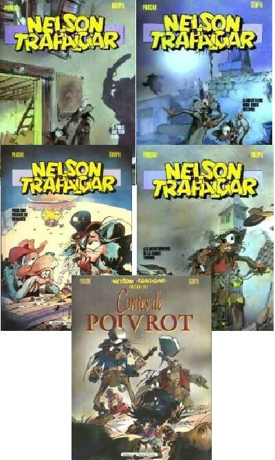 Livrenpoche : Nelson et Trafalgar (Lot des 5 Tomes de la série) - Jacky Goupil - Livre