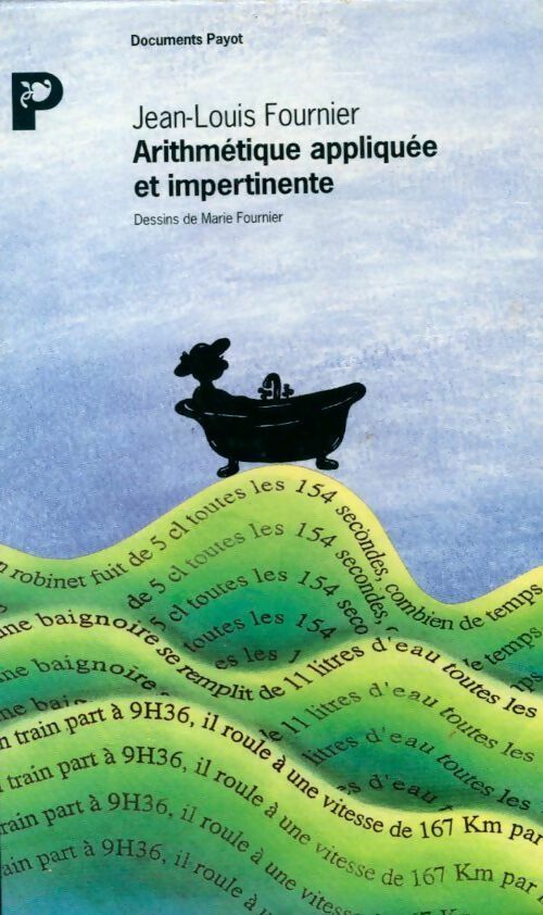 Livrenpoche : Arithmétique appliquée et impertinente - Jean-Louis Fournier - Livre