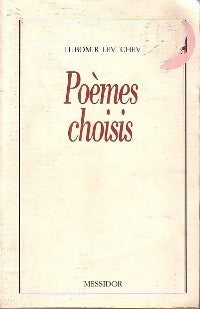 Livrenpoche : Poèmes choisis - Lubomir Levtchev - Livre