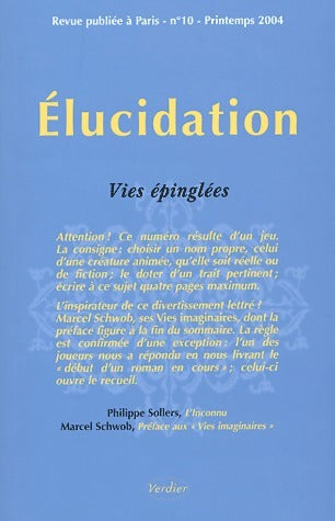 Livrenpoche : Elucidation n°10 - Collectif - Livre