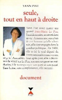 Livrenpoche : Seule, tout en haut à droite - Yann Piat - Livre