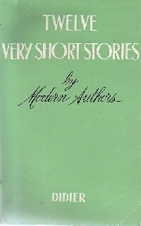Livrenpoche : Twelve very short stories - Collectif - Livre