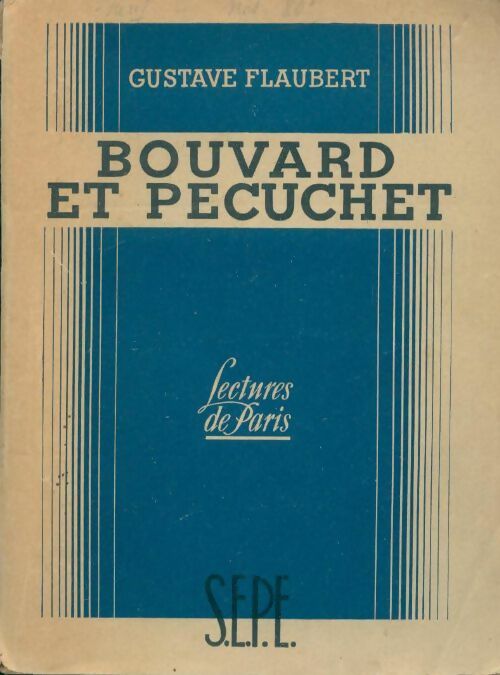 Livrenpoche : Bouvard et Pécuchet - Gustave Flaubert - Livre