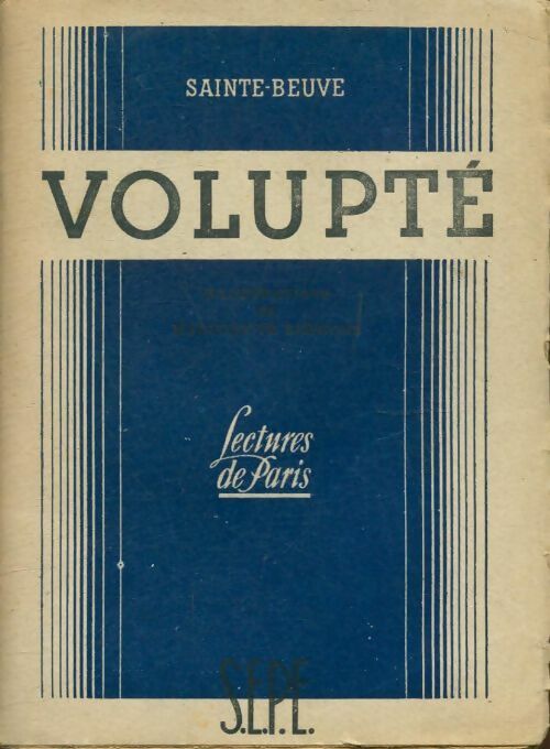 Livrenpoche : Volupté - Sainte-Beuve - Livre