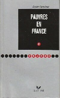 Livrenpoche : Pauvres en France - Louise Camplong - Livre