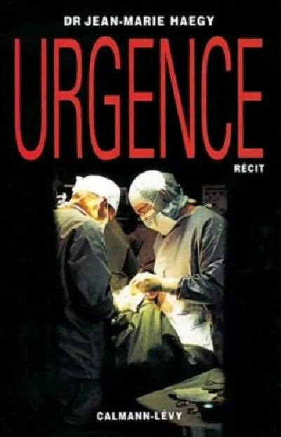Livrenpoche : Urgence - Jean-Marie Haegy - Livre