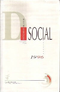 Livrenpoche : Dictionnaire fiduciaire social 1996 - Inconnu - Livre