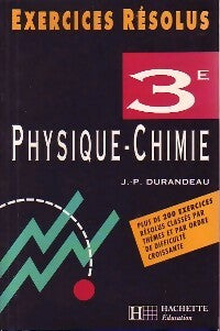 Livrenpoche : Physique Chimie 3e - Jean-Pierre Durandeau - Livre