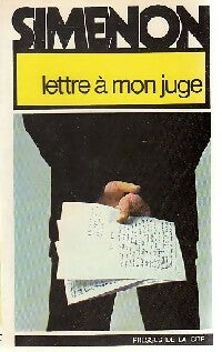 Livrenpoche : Lettre à mon juge - Georges Simenon - Livre