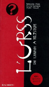 Livrenpoche : L'U.R.S.S. de Lénine à Elstine - Grégoire Ader - Livre