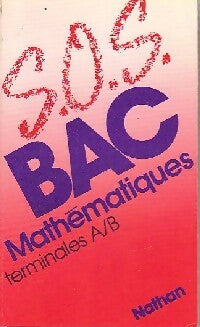 Livrenpoche : Mathématiques : Terminales A/B - X - Livre