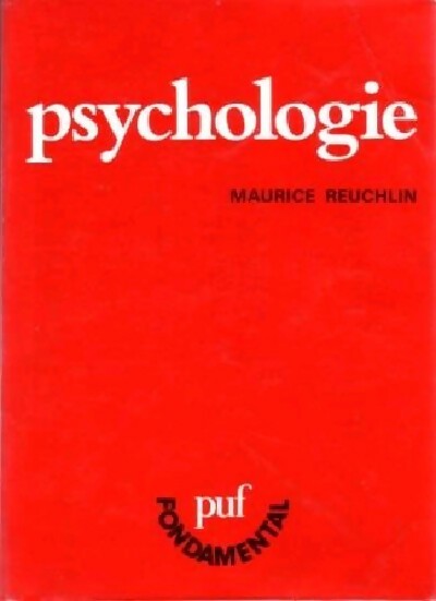 Livrenpoche : Psychologie - Maurice Reuchlin - Livre