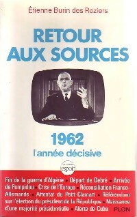 Livrenpoche : Retour aux sources - Etienne Burin des Roziers - Livre