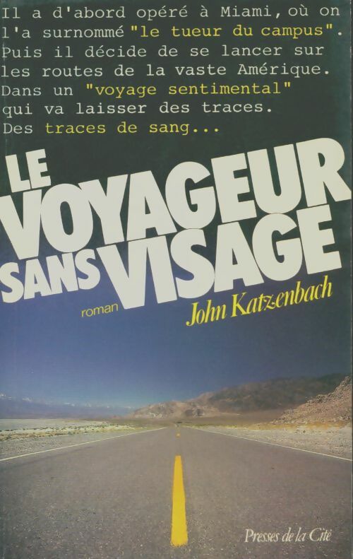 Livrenpoche : Le voyageur sans visage - John Katzenbach - Livre
