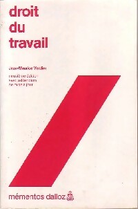 Livrenpoche : Droit du travail - Jean-Maurice Verdier - Livre