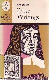 Prose writings - John Milton - Livre