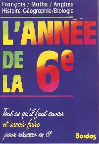 Livrenpoche : L'année de la 6ème - Inconnu - Livre