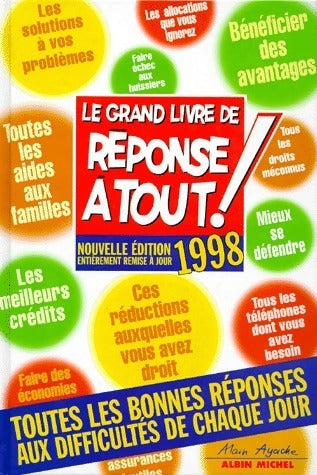 Livrenpoche : Le grand livre de réponse à tout ! 1998 - Alain Ayache - Livre