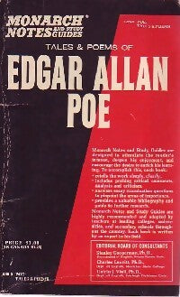 Tales & poems - Edgar Allan Poe - Livre