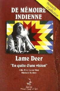 Livrenpoche : De mémoire indienne - Richard Erdoes, Lame Deer - Livre