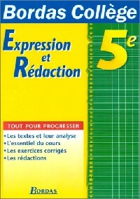 Livrenpoche : Expression et rédaction 5e - Collectif - Livre
