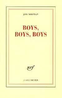 Livrenpoche : Boys, boys, boys - Joy Sorman - Livre