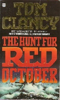 The hunt for red october - Tom Clancy -  Fontana books - Livre