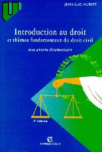 Introduction au droit et thèmes fondamentaux du droit civil - Jean-Luc Aubert - Livre