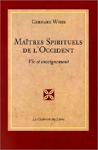 Livrenpoche : Maîtres spirituels de l'Occident - Gerhard Wehr - Livre