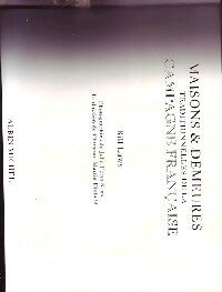 Livrenpoche : Maisons et demeures traditionnelles de la campagne française - Bill Laws, John Ferro Sims - Livre