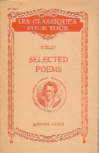 Livrenpoche : Selected poems - Percy Bysshe Shelley - Livre