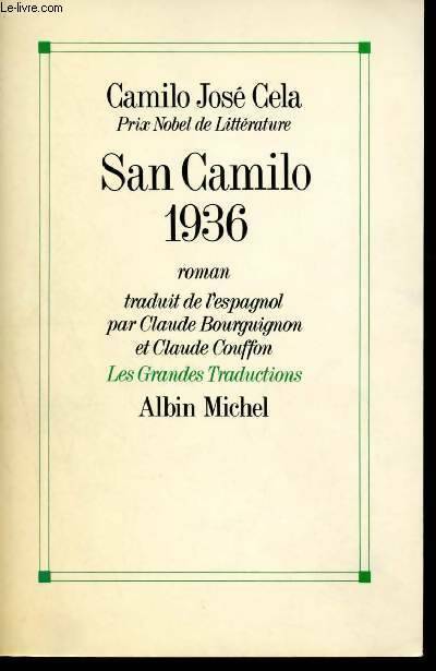 Livrenpoche : San Camillo 1936 - Camilo José Cela - Livre