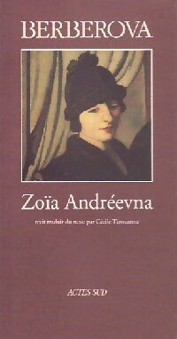 Livrenpoche : Zoïa Andréevna - Nina Berberova - Livre