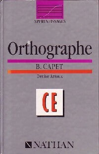 Livrenpoche : Orthographe - B. Capet - Livre