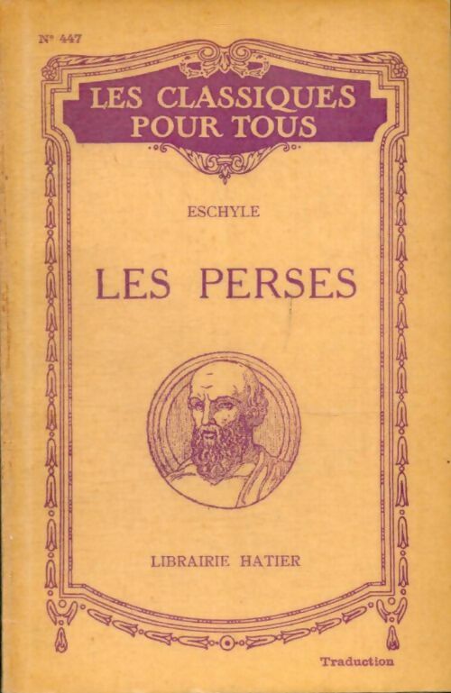 Livrenpoche : Les perses - Eschyle - Livre