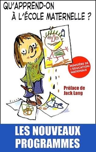 Livrenpoche : Qu'apprend-on à l'école maternelle ? - Inconnu - Livre