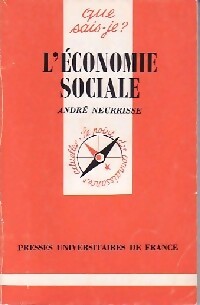 L'économie sociale - André Neurrisse - Livre