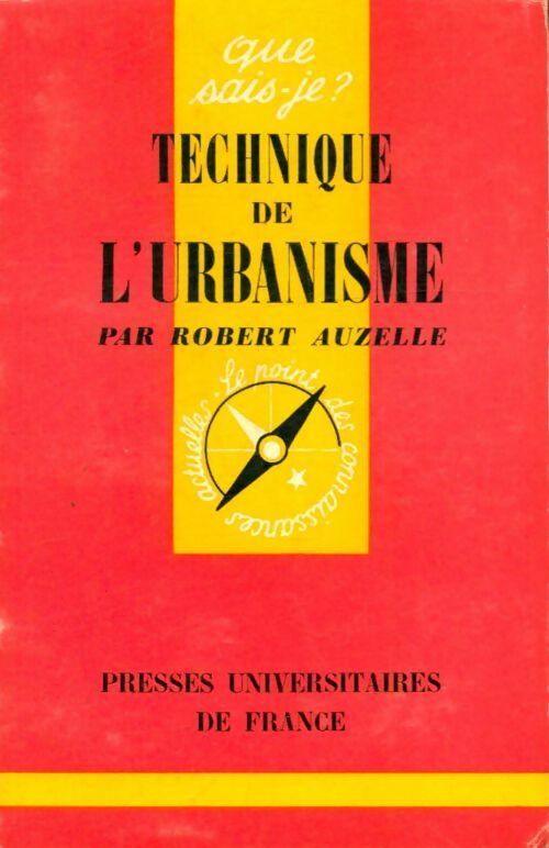 Livrenpoche : Technique de l'urbanisme - Robert Auzelle - Livre