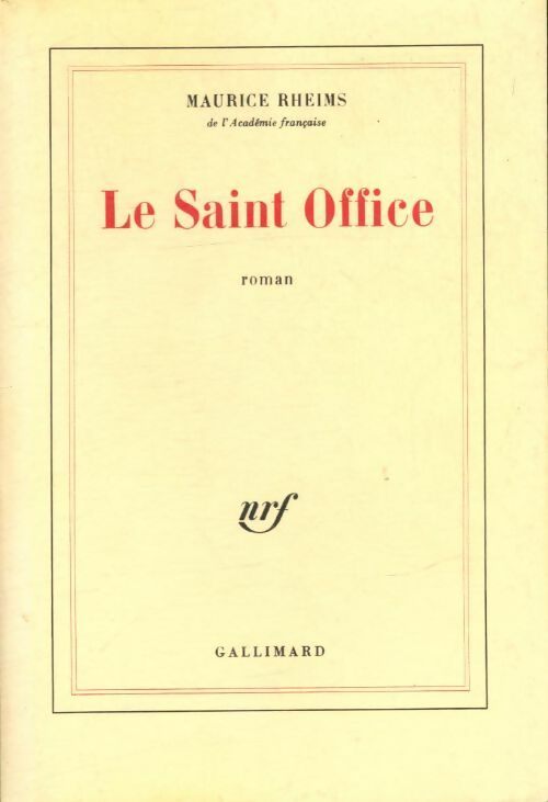Livrenpoche : Le Saint Office - Maurice Rheims - Livre