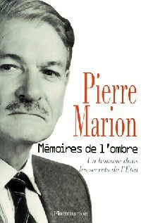 Mémoires de l'ombre - Pierre Marion -  Flammarion GF - Livre