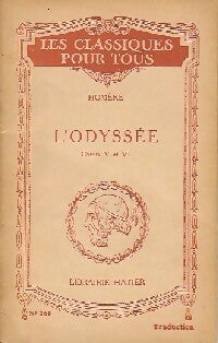 Livrenpoche : L'odyssée (chants V et VI) - Homère - Livre