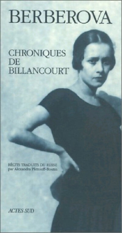 Livrenpoche : Chroniques de Billancourt - Nina Berberova - Livre