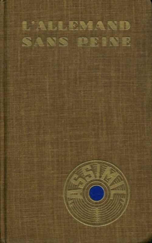 Livrenpoche : L'allemand sans peine - A. Chérel - Livre