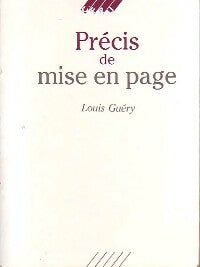 Livrenpoche : Précis de mise en page - Louis Guéry - Livre