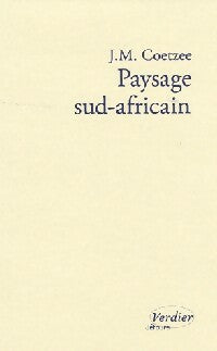 Livrenpoche : Paysage sud-africain - John Maxwell Coetzee - Livre