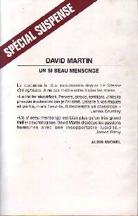 Livrenpoche : Un si beau mensonge - David Martin - Livre