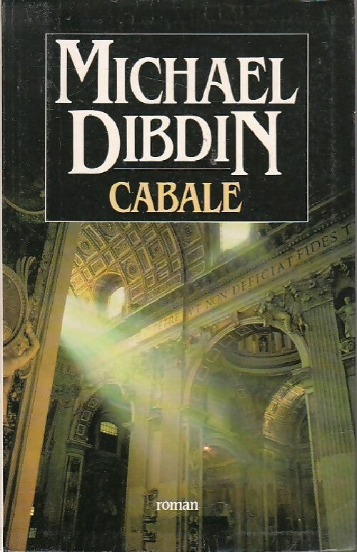 Cabale - Michael Dibdin -  Calmann-Lévy GF - Livre