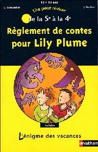 Livrenpoche : Règlement de contes pour Lily Plume - Gilles Massardier - Livre